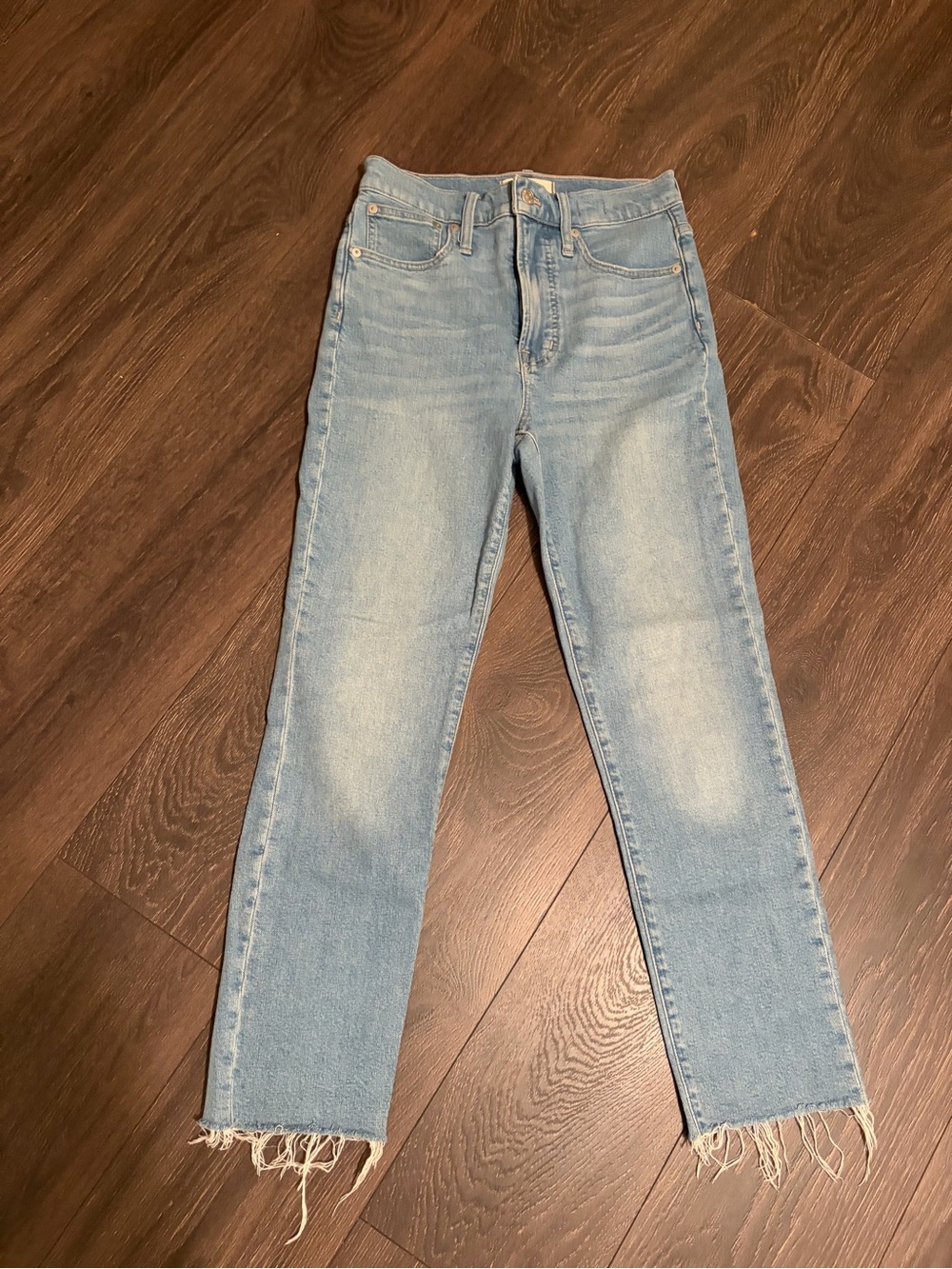 Madewell “The perfect vintage Jean” Straight-Leg High-Rise Jeans 25